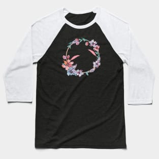 Flowers Baseball T-Shirt